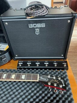 Gibson Les Paul clasic + BOSS Katana 50 MKII +Boss GA-FC - 5