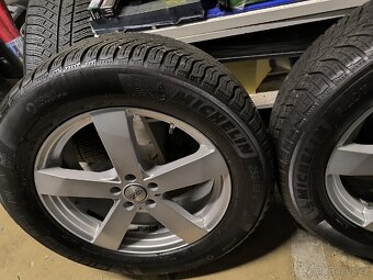 Alu kola Land Rover 5x108 r19 ,pneu zimní 6mm 255/55/19 - 5