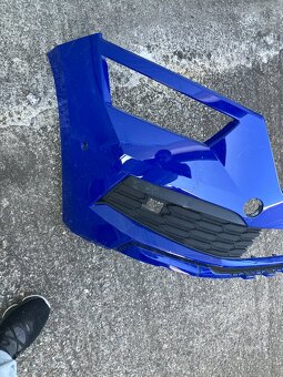 predni naraznik skoda kamiq kamik modry 6pdc - 5