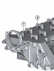 Náhradní šrouby do hlavy motoru M57 - 5