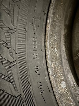 Prodám sadu zimních kol Nokian 225/75 R16 C - 5