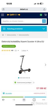 Elektrická koloběžka Xiaomi Scooter 4 Ultra EU - 5