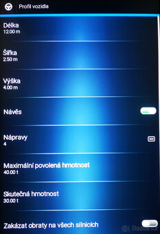 Navigační tablet 8" iGO PRIMO TRUCK + SYGIC TRUCK - 5