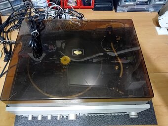 Gramofon TESLA G710A + zesilovač, tuner, 2x repro a LP - 5