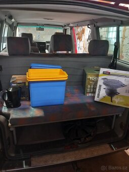 vw t4 multivan caravelle transporter postel sedačky - 5