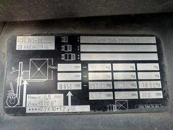 Vysokozdvižný vozík čelní Linde H300 - 5