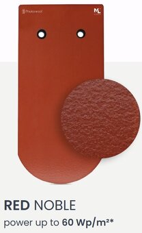 Vintage solární střešní tašky (varianty) - 5