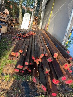 Prodáme použité trámy různých délek - 5