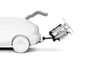 Nosič kol THULE EasyFold 3 (944) pro 2 kola - Prodáno - 5