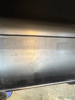 Nárazník Vw T5 T6 T6.1 Zadní Křídlové dveře 7H5807417 - 5