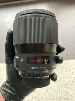 SIGMA ART 135mm/1.8 DG HSM pro Nikon + UV filtr + Dock - 5