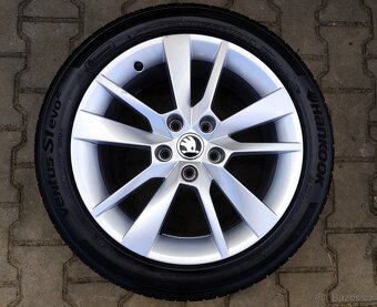 Alu kola originál Škoda Octavia III 5x112 R17 Trius - 5