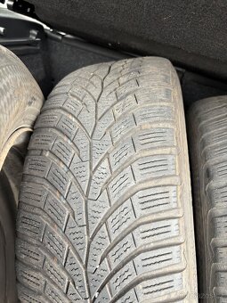 4 x plechové kola se zimní pneu 5x112 r16 - 5
