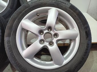 Letní alu kola 5x112 R16 pneu 205/55/16 - 5