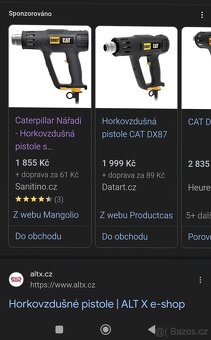 Horkovzdušná pistole CAT DX87 - 5