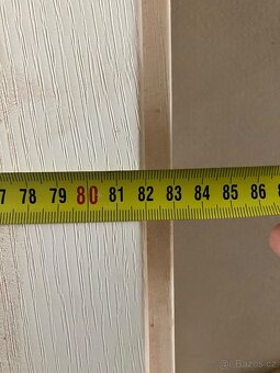 Interiérové dveře - bíle prosklené - 60 a 80 cm - 5