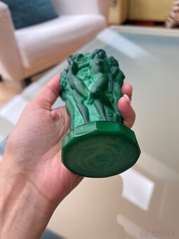 Malachitová váza, malé vinobraní - 5