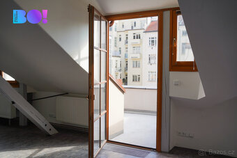 Pronájem kanceláře 120 m² + sklad 17,6 m², 3. patro – klimat - 5