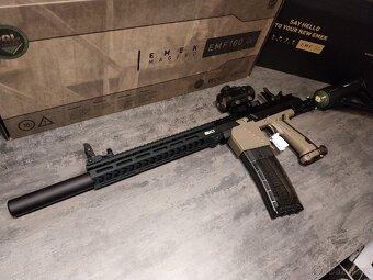 NOVÝ - MCS100 hliníkové tělo pro EMF100 FDE Tan + lok bolt - 5