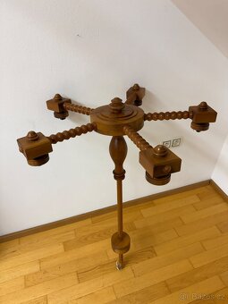 Dřevěný lustr - 5