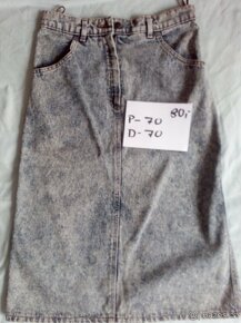 JEANS SUKNĚ - 5
