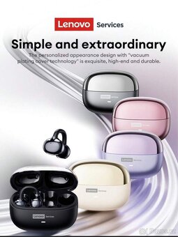 Módní sluchátka Lenovo s mašlí. - 5