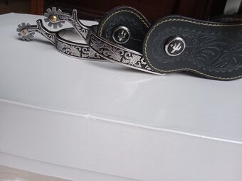 Kovbojské westernové ostruhy - 5