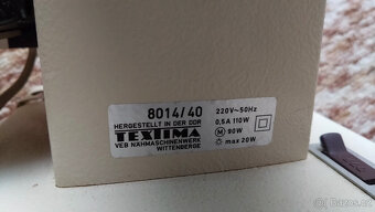Šicí stroj Veritas Textima 8014/40 - 5