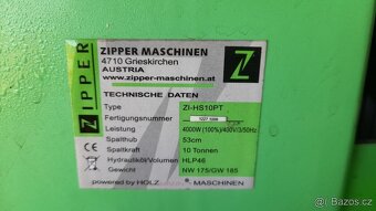 Štípačka na dřevo Zipper 10 T - 5