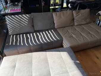 Minotti sedací souprava kozena - 5