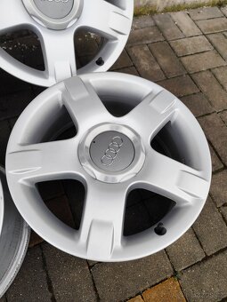 ALU 5x112 r16 AUDI - PĚKNÁ SADA - 5