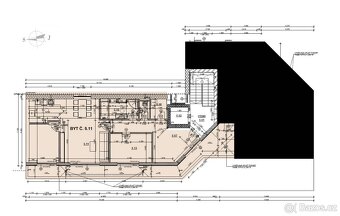 Nadstandardní 3kk 96m2 + 30m2 terasa, centrum, výhled na UH - 5