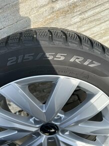 Originální kola VW Arteon 5x112 R17 ZIMNÍ č.F77 - 5