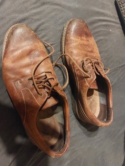 Kožené boty Clarks číslo 48 použité - 5