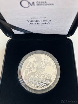 Sada strieborných mincí NIKOLA TESLA - 5
