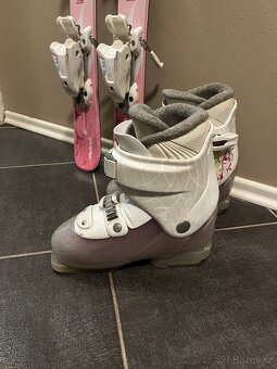 Dětské lyže 90cm + lyžáky Dalbello 250mm set - 5