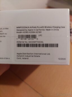 Apple AirPods PRO MWP22ZM/A - Nové, nerozbalené - 5
