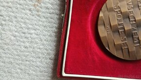 Bronzová Plaketa KLEMENT GOTTWALD 1896 - 1953 - 5
