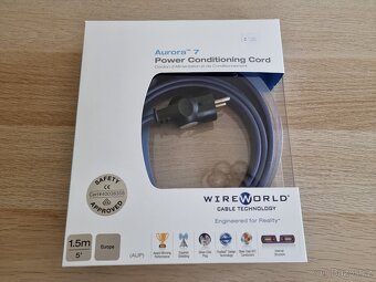 Napájecí kabel WireWorld Aurora 7 1,5m - 5