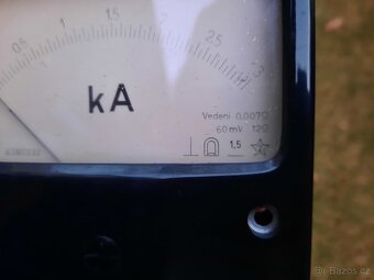 Analog Ampérmetr + Voltmetr - 5