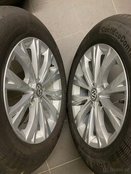 ORIGINAL ALU KOLA VW TIGUAN II "MONTANA" 215/65/17 - 5