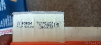 BOSCH F 026 400 346 vzduchový filtr Fiat (Panda, Punto atd.) - 5