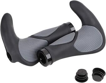 Gripy na kolo ergonomické černošedé nebo černomodré - 5