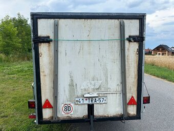 Skříňový přívěsný vozík 1300 kg – STK do 4/2027 – Hlinsko - 5
