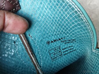 Westernové boty zn. Ariat - 5