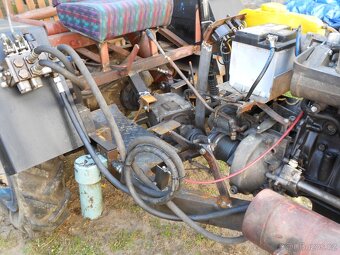 Malotraktor domácí výroby - 5