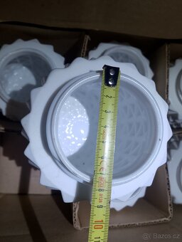 Retro skleněné stínidlo, skleněný kryt na světlo - 5