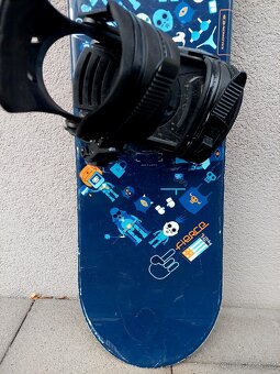 Snowboard SALOMON, 124 cm + boty - 5