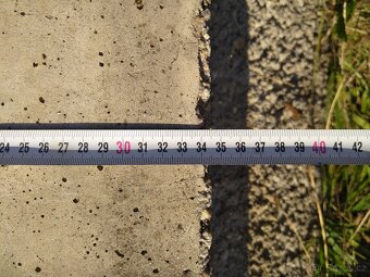 Betonové dílece 210x35x7,5cm 5ks - 5