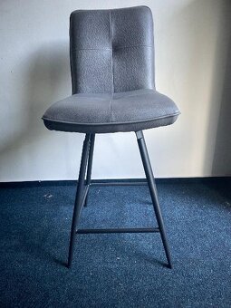 Kožená jídelní barová židle - Lora - 5